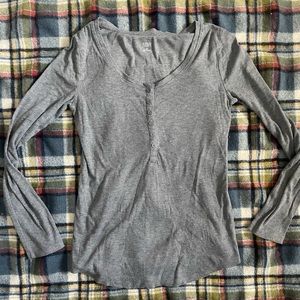 3/$15 Long Sleeve Henley